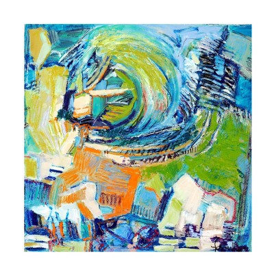 Trademark Fine Art - Dorothy Fagan New Pathways Iii Canvas Art : Target