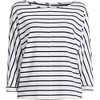 Lands' End Women's Lightweight Jersey Boatneck Dolman Sleeve Top - 3 of 4