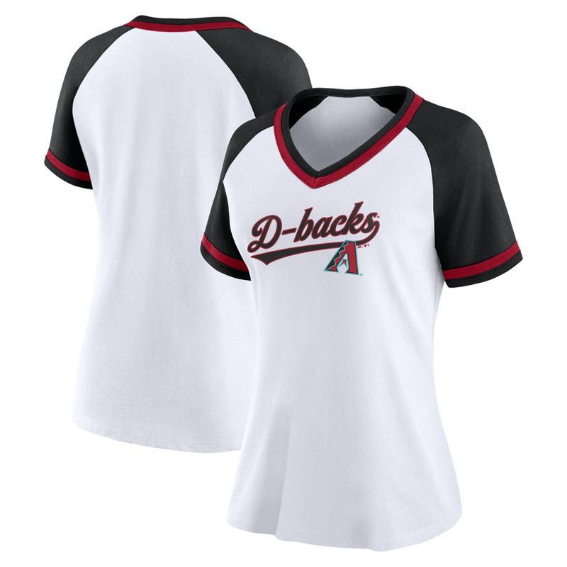 MLB Arizona Diamondbacks Women&#39;s Jersey T-Shirt, 1 of 4