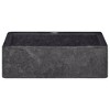 vidaXL Sink Black 15.7 in.x15.7 in.x4.7 in. Marble - 2 of 4