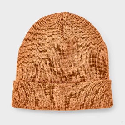 Image of Baby Value Beanie - Cat & Jack™ Brown 12-24M