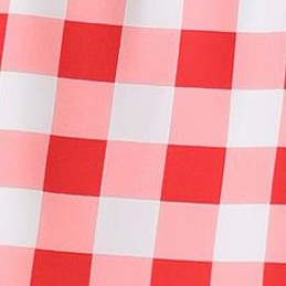 red white
