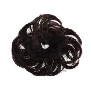 Unique Bargains Women's Nature Long Hair Wig Hair Clip 5.51inch Chestnut 1 Pc - 1 of 4