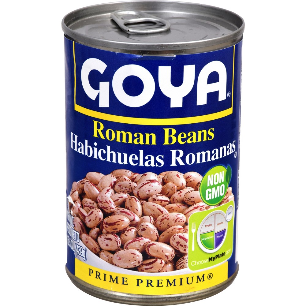 UPC 041331124164 product image for Goya Roman Beans - 15.5oz | upcitemdb.com