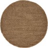 Unique Loom Solid Shag Solid Indoor Woven Area Rug - 2 of 4