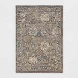 Distressed Persian Woven Rug Brown - Threshold™