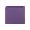 JAM Paper A7 Invitation Envelopes 5.25 x 7.25 Dark Purple 563912508 - 2 of 4
