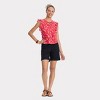 Women's Ruffle Short Sleeve Blouse - Universal Thread™ - 3 of 3