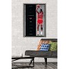 Trends International Michael Jordan - Heart Framed Wall Poster Prints - 2 of 4