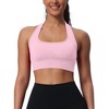 Seamless High-Support Yoga Sports Bra with Removable Pads - 3 of 3