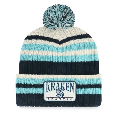 NHL Seattle Kraken Streak Knit Beanie