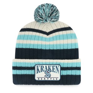 NHL Seattle Kraken Streak Knit Beanie - 1 of 2