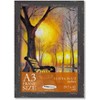 PosterPalooza | Photo Size Shabby Chic Black Picture Frame - UV Acrylic, Foam Board Backing, Hanging Hardware - 4 of 4