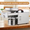 Oil Press Machine, Automatic Cold& Hot Electric Oil Press Extractor, 340 Food Stainless Steel - 2 of 4