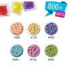 Aquabeads Solid Bead Pack - Create Endless Creations with  Refill of Over 800 Beads! : Everything Else