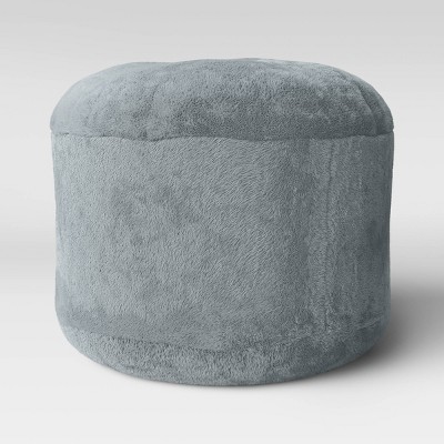 faux fur ottoman target