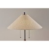 Palmer Natural Table Lamp Black - Adesso: Mixed Materials, Dual Pull Chain, ETL Listed, No Assembly Required - image 4 of 4