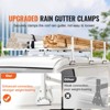 VEVOR Trailer Ladder Rack, 59" Adjustable Roof Rack, 3 Crossbars Van Roof Ladder Rack with Straps, 800 lbs Capacity Steel, White - 3 of 4