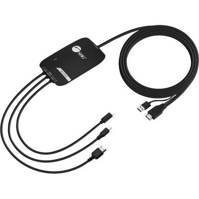 SIIG 3x1 HDMI 4K Multi format Presentation Switcher - BYOD - 4K - 3 x 1 - 1 x HDMI Out