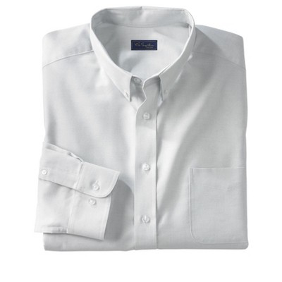 KingSize KS Signature Collection Wrinkle-Resistant Oxford Dress Shirt