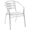vidaXL Stackable Patio Chairs 4 pcs Aluminum - 2 of 4