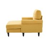 Yinvani Modern Chaise Lounge Sofa for LivingRoom or Bedroom, Chenille Fabric - 3 of 4