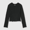 Women's Long Sleeve Crinkle T-Shirt - A New Day™ - 4 of 4