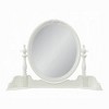 Royal Hampton Vanity Dresser Mirror, 35x48, White Wood Floral, Beveled Edge - 2 of 4