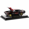 1969 Chevrolet Camaro SS 396 Black w/Bright Red Stripes "Dart Machinery" Ltd Ed 5250 pcs 1/24 Diecast Model Car by M2 Machines - 2 of 3