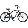 KWPZQEB 26 Inch Bicycles with Shimano 7-Speed, Beach Cruiser Bike with Steel Frame & Dual-Brake Design, Outdoor Cycling Bike for Adult Women - 2 of 4
