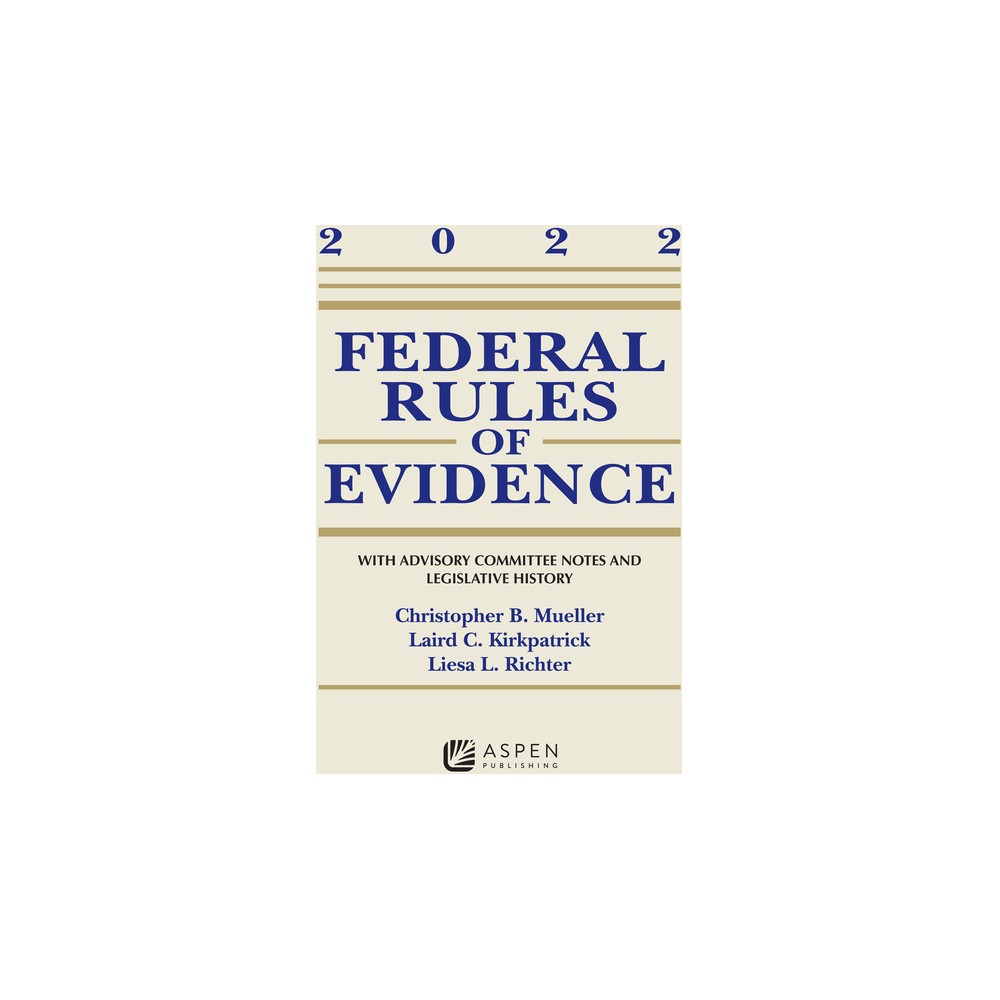 ISBN 9798886140705 Federal Rules of Evidence (Supplements) by