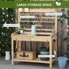 VYNXARIA  Potting Bench ¨C Versatile Garden Workstation with Removable Sink & Metal Sieve! - 2 of 4