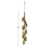 Storied Home 13"H Handmade Hanging Metal Bells on Jute Rope, Gold Finish - 2 of 2