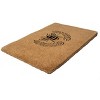 Entryways 24"x36" Queen Bee Thick Handwoven Rectangular Indoor/Outdoor Doormat Brown/Black - 2 of 3