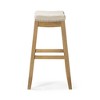 Maven Lane Sophia Backless Fabric Bar Height Bar Stool - 4 of 4