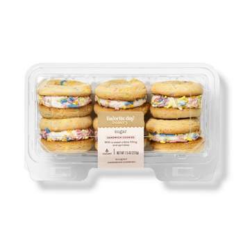 Spring Soft Sandwich Cookies - 7.5oz/6ct - Favorite Day™