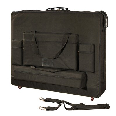 Royal Massage Deluxe Black Universal Massage Table Carry Case w/Wheels