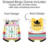Big Dot of Happiness Let's Fiesta - Picture Bingo Cards and Markers - Baby Shower Shaped Bingo Game - Set of 18 - 3 of 4