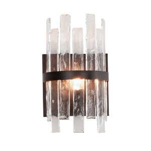 Maxim Lighting Warren 1 - Light Wall Light in  Dark Bronze - 1 of 4