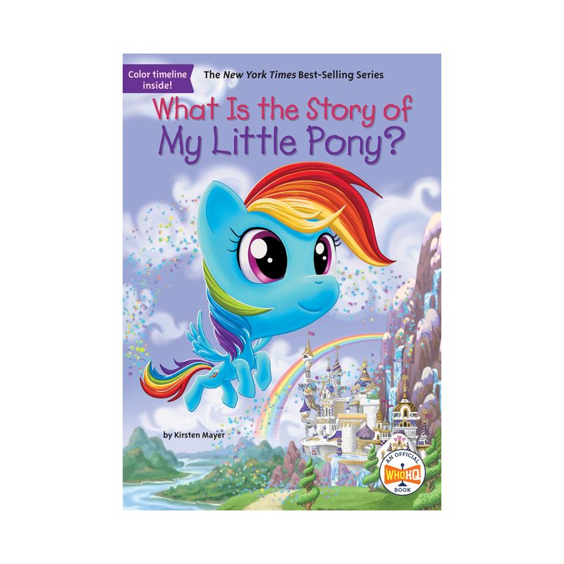 What Is the Story of My Little Pony? - (What Is the Story Of?) by  Kirsten Mayer & Who Hq (Paperback), 1 of 2