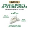 Apple Cider Vinegar Capsules - Pure Natural ACV Supplement with Vitamin D3 - 60 Count - 4 of 4
