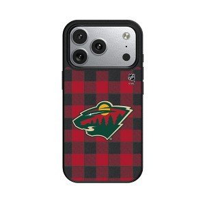 NHL Western Conference Teams Plaid MagSafe Compatible Cell Phone Case for Apple iPhone 17 Series - 1 of 4