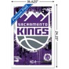 Trends International NBA Sacramento Kings - Maximalist Logo 23 Framed Wall Poster Prints - 3 of 4