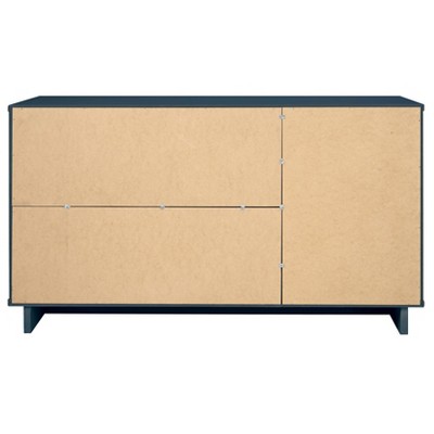 Granville 55" Midnight Blue MDF Modern Sideboard
