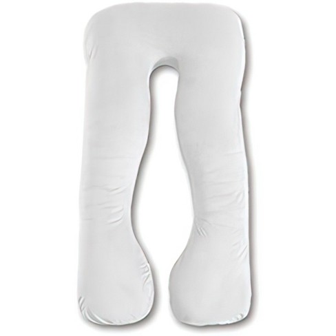 Urban Sombrero Trickonometry U Shaped Pregnancy Pillow - Velvet Cover, Full Body Maternity Cushion - image 1 of 4