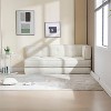NicBex Modern Chenille Upholstered Sofa Couch with Innovative Modular Design,3-Seater Futon Set Couch for Living Room,Bedroom - 2 of 4