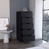 NicBex Modern Wooden Dresser with 6 Spacious Drawers Minimalist Closet Organizers and Storage for Bedroom, Living Room, Hallway - 2 of 4