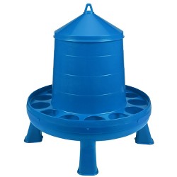 Little Giant 60 Pound Feed Heavy Duty Poultry Chicken Gravity Feeder 3 Pack 