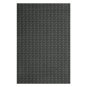 Washable Modern Braided Printed Rug Non Slip Low Pile Rug Soft Solid Throw Floor Cover Foldable Indoor Carpet for Living Room Bedroom Playroom - 1 of 4