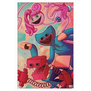 Trends International Poppy Playtime - Big Three Framed Wall Poster Prints - 1 of 4